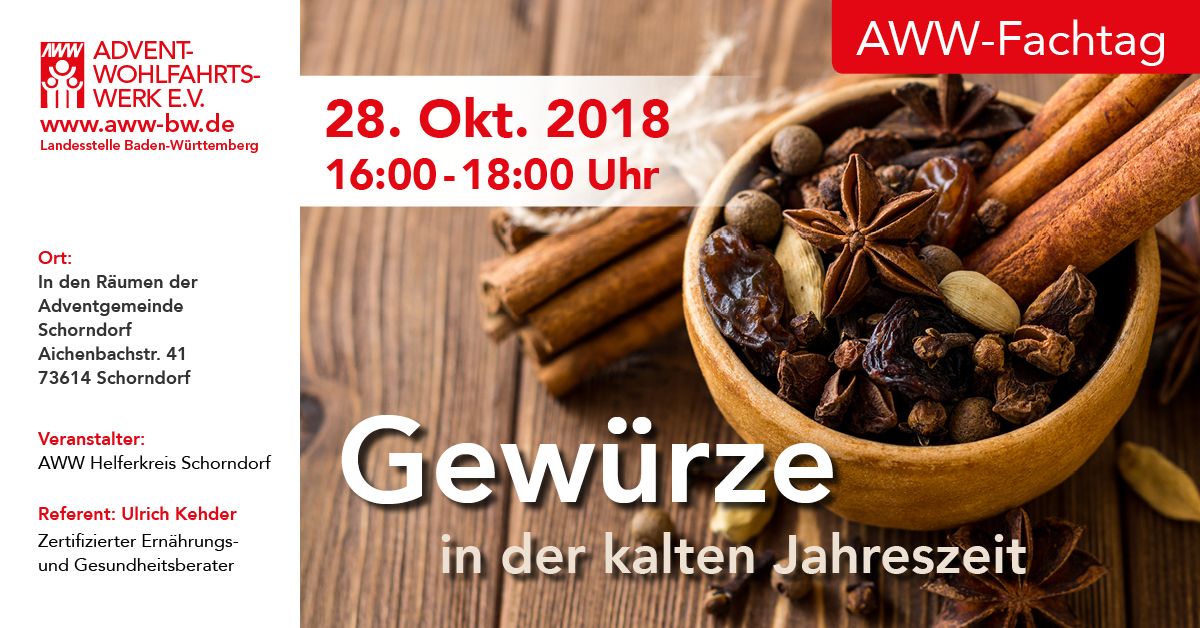 Gewürze in der kalten Jahreszeit